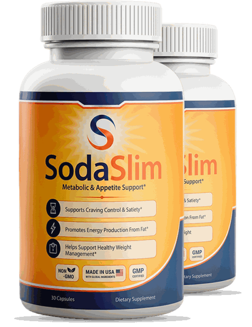 Two bottles of SodaSlim, 60-day supply