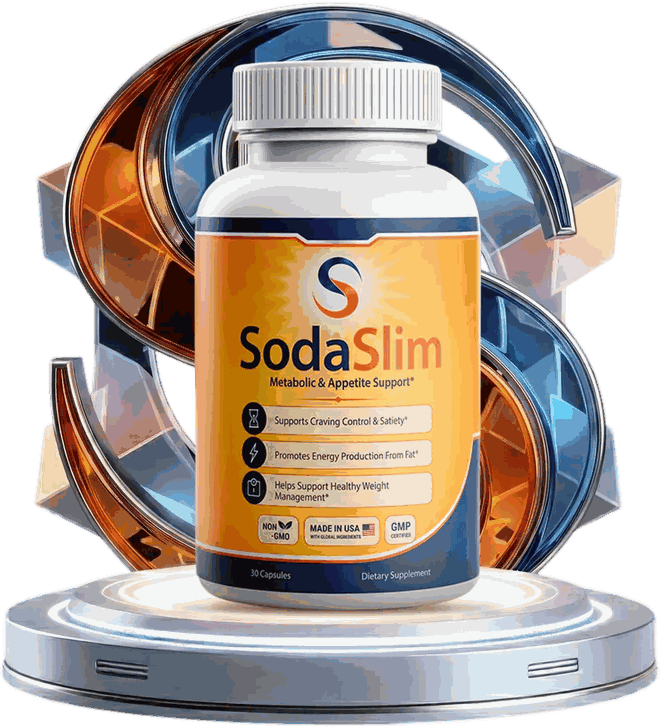 SodaSlim metabolic and appetite support capsules, one bottle